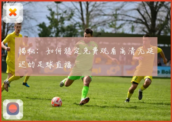 揭秘：如何稳定免费观看高清无延迟的足球直播